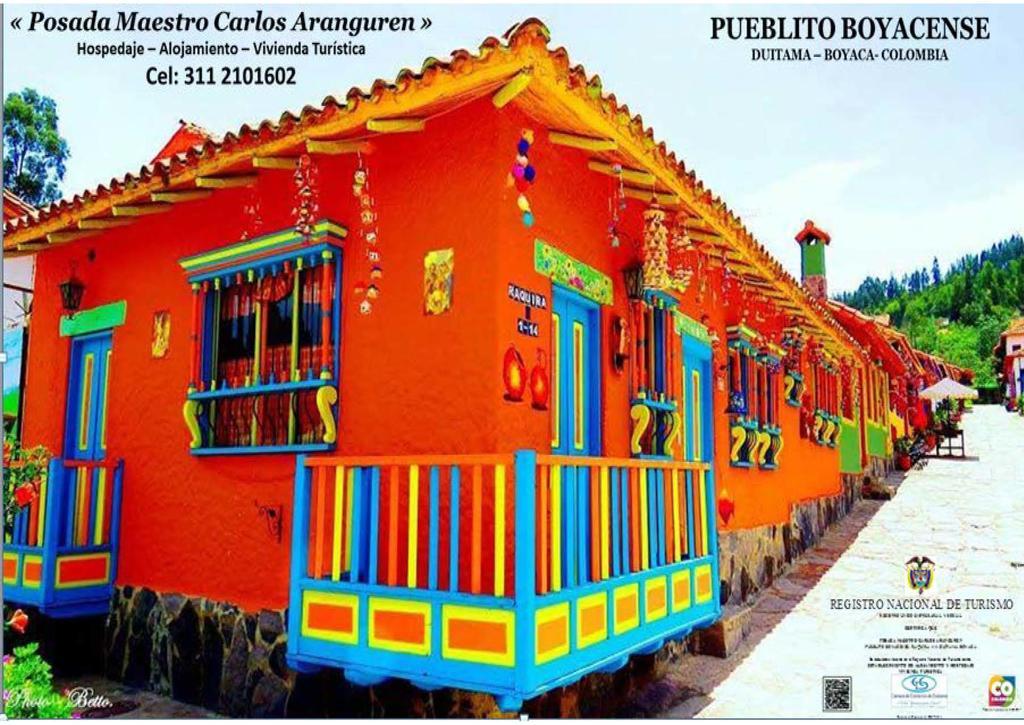 Casa Posada Maestro Carlos Aranguren Дуитама Экстерьер фото